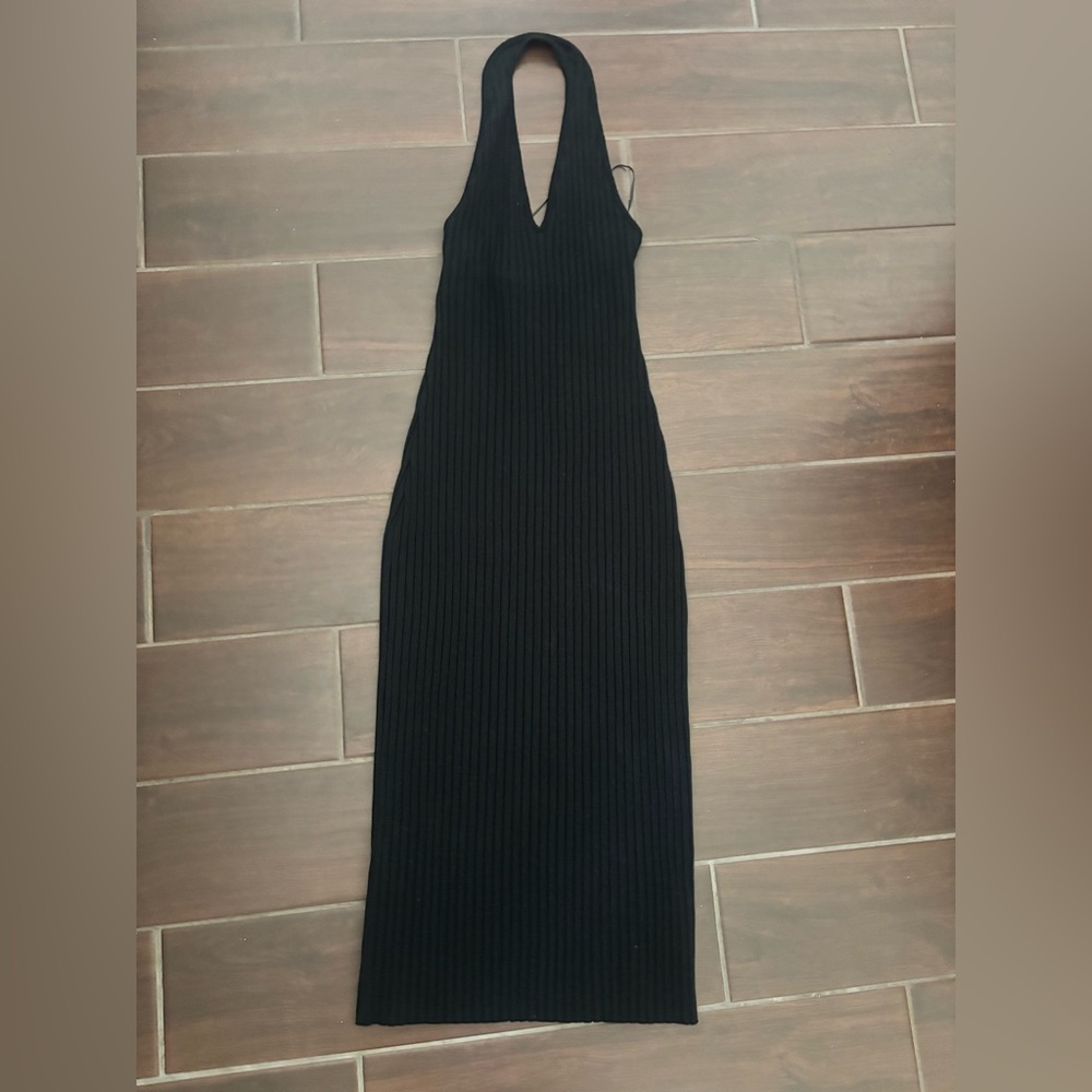 Vince Knit Halter Dress Sz S